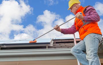 Ashreigney soft wash roof cleaning
